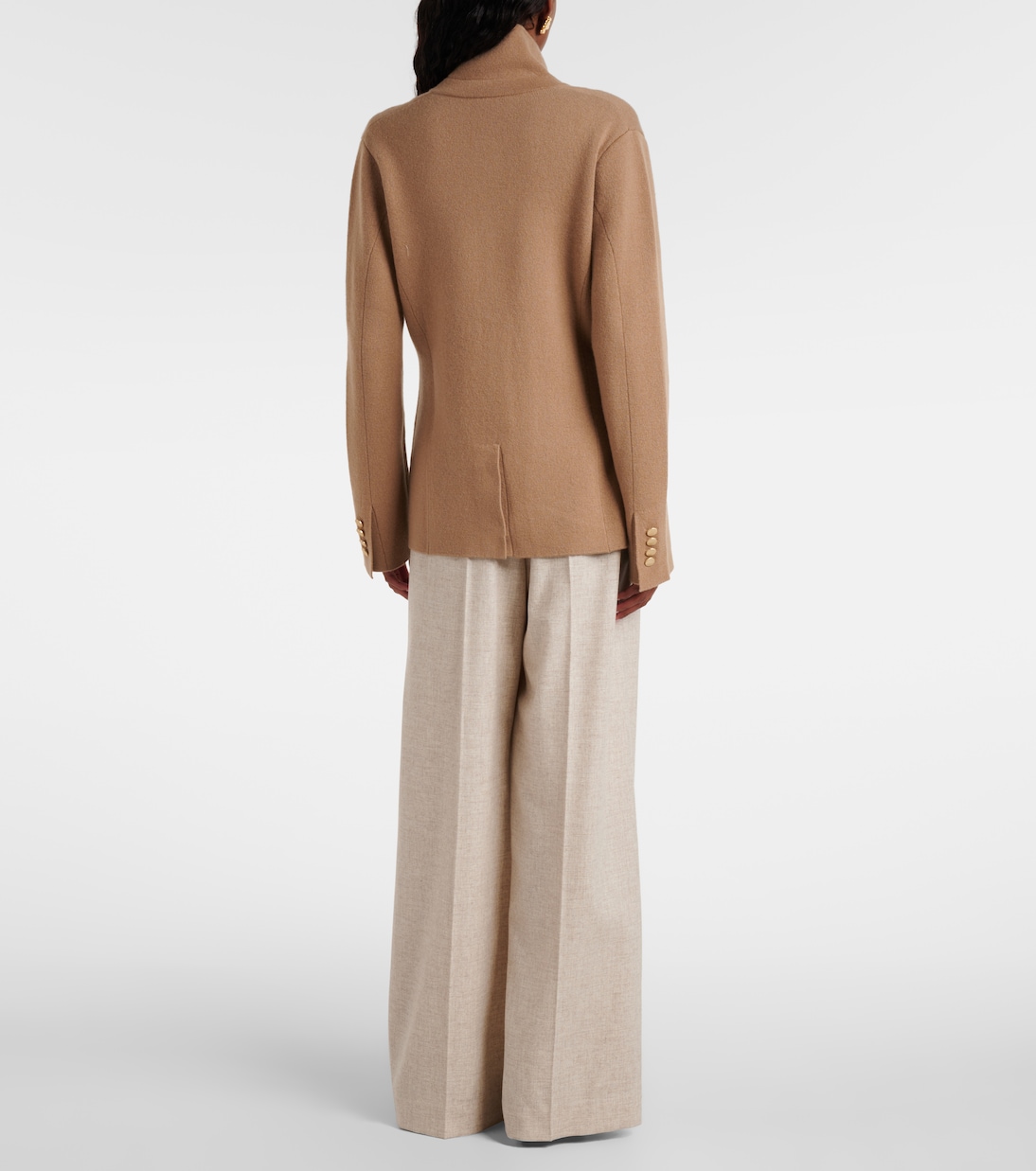 Wool and cashmere blazer | Jardin des Orangers