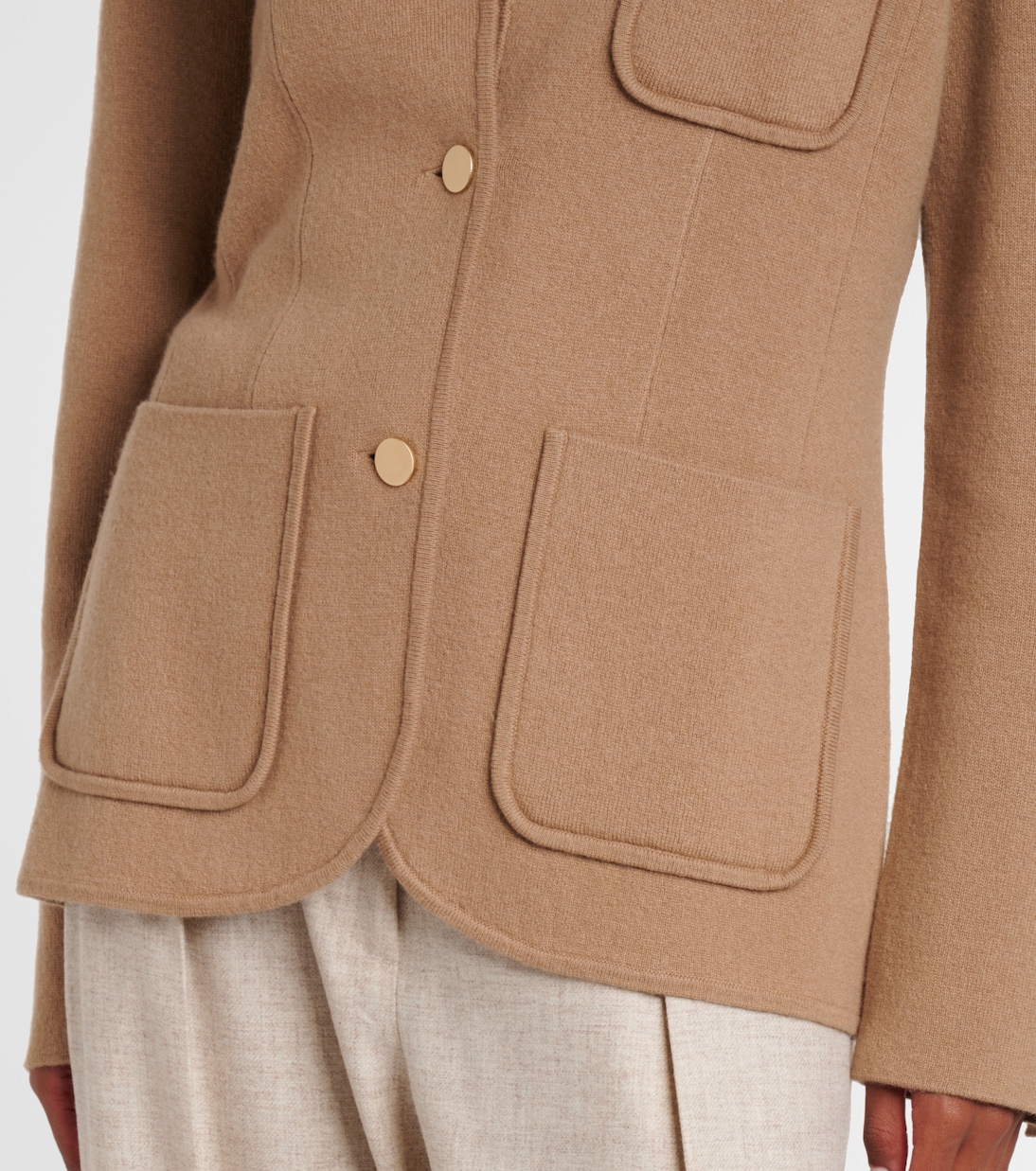 Wool and cashmere blazer | Jardin des Orangers