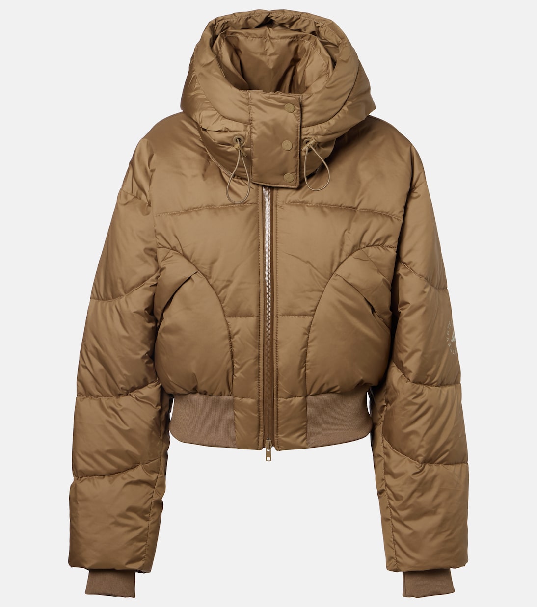 Hooded cropped jacket | Adidas by Stella McCartney
