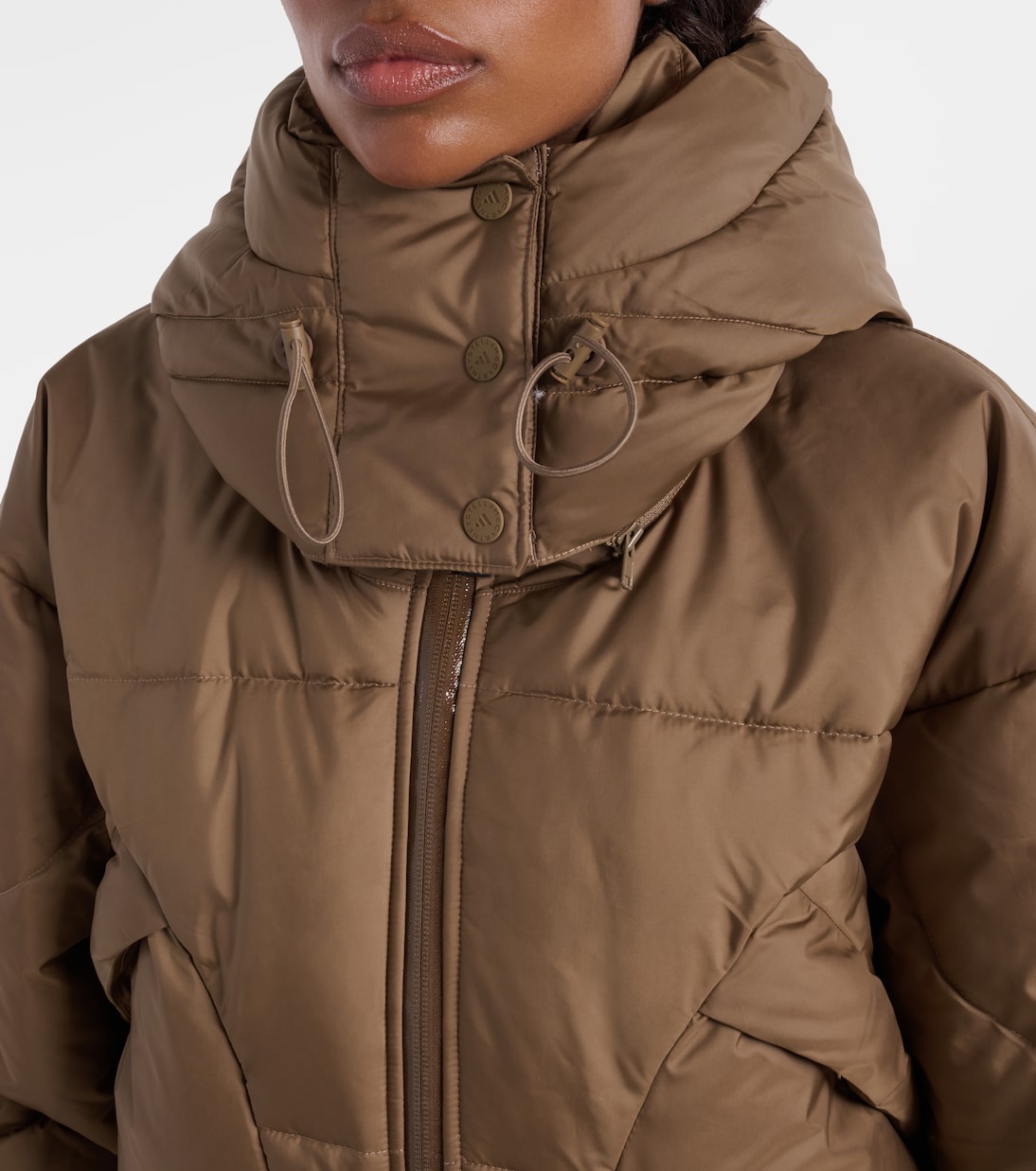 Hooded cropped jacket | Adidas by Stella McCartney