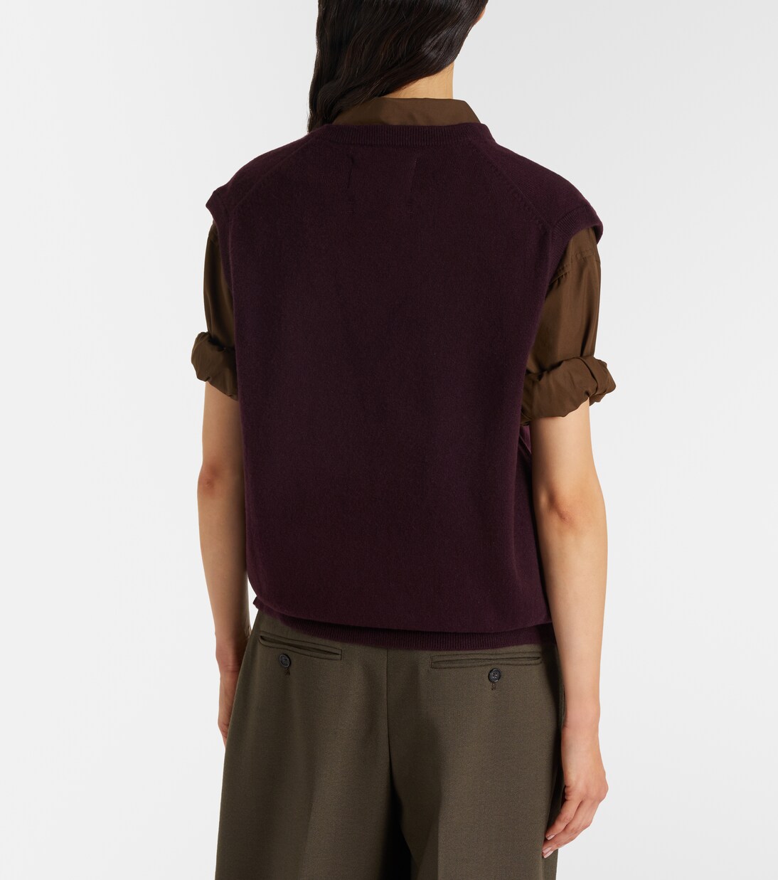 n°243 Spencer cashmere-blend sweater vest | Extreme Cashmere
