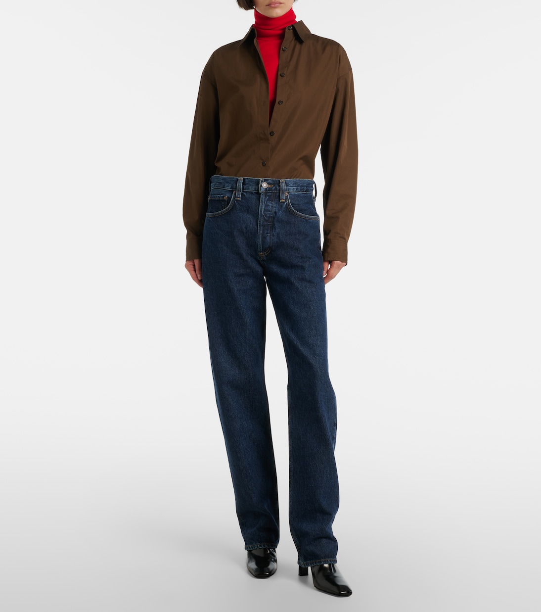 High-Rise Straight Jeans Kelly | Agolde