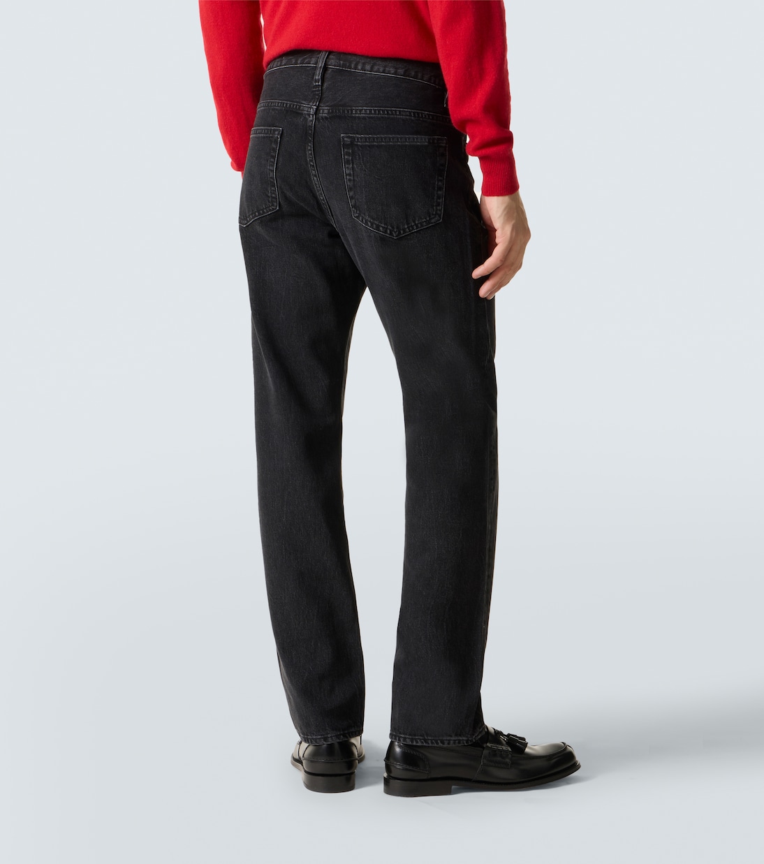 The Straight mid-rise straight jeans | Frame