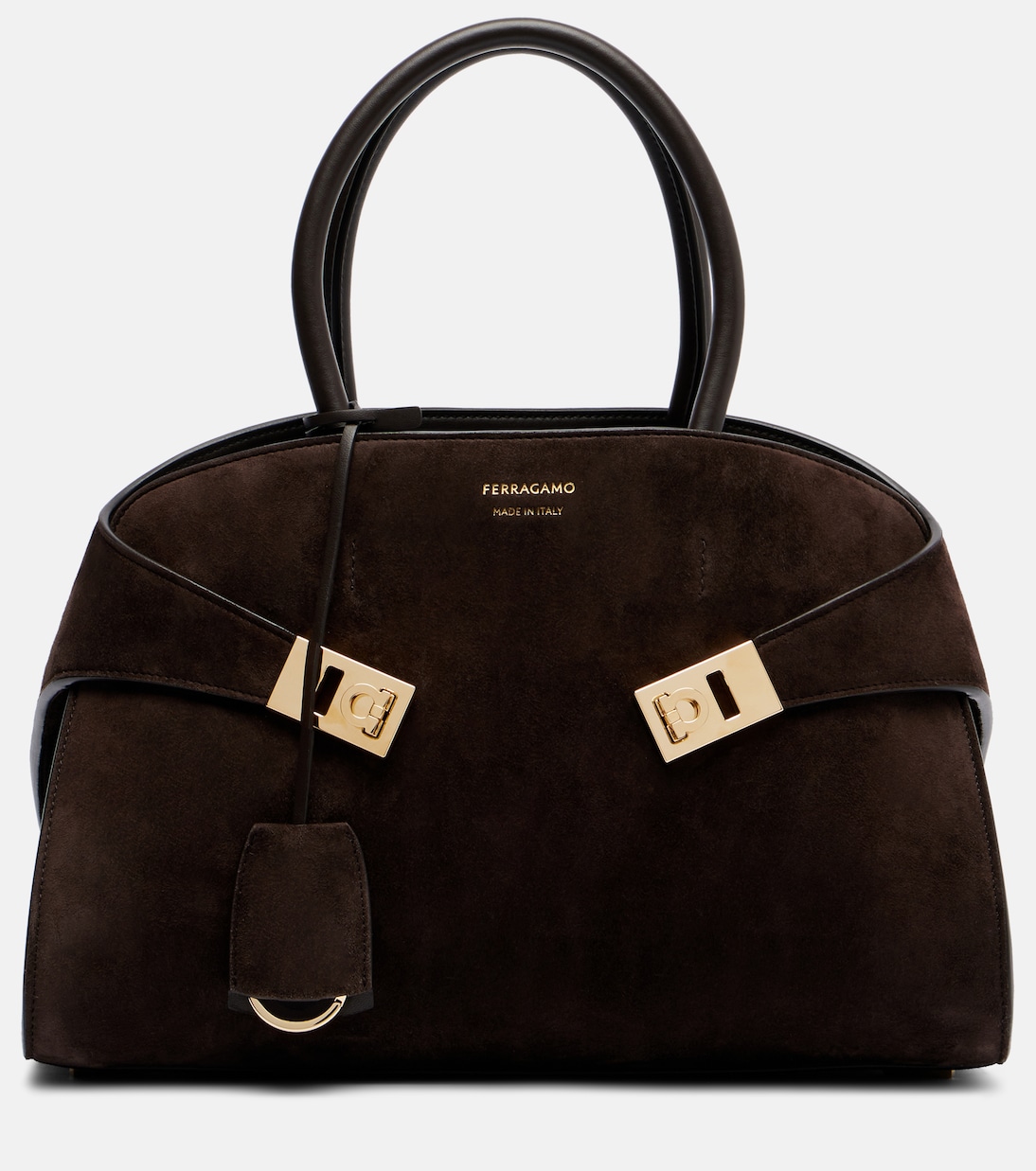 Borsa Hug in suede | Ferragamo