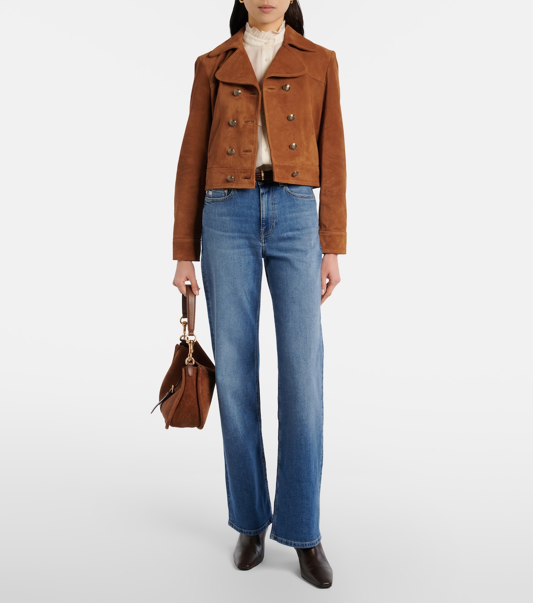 Marcela ruffled silk shirt | Nili Lotan