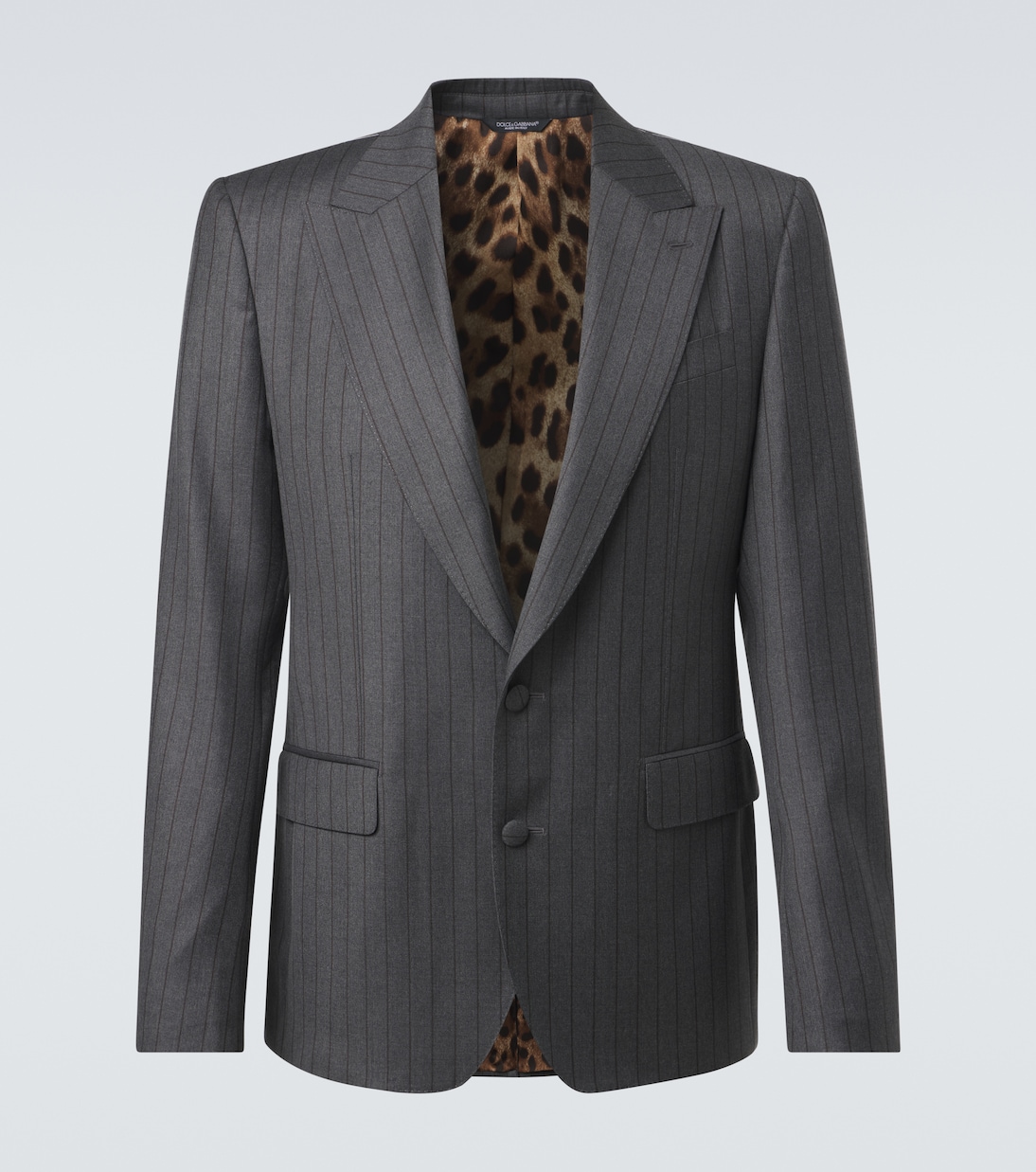 Pinstripe virgin wool blazer | Dolce&Gabbana