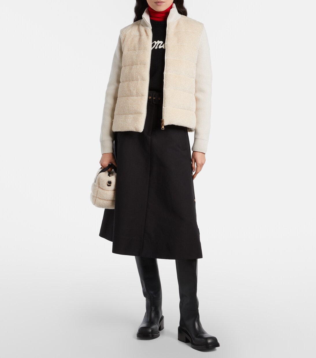 Tote Bag Caradoc Mini aus Teddyfleece | Moncler