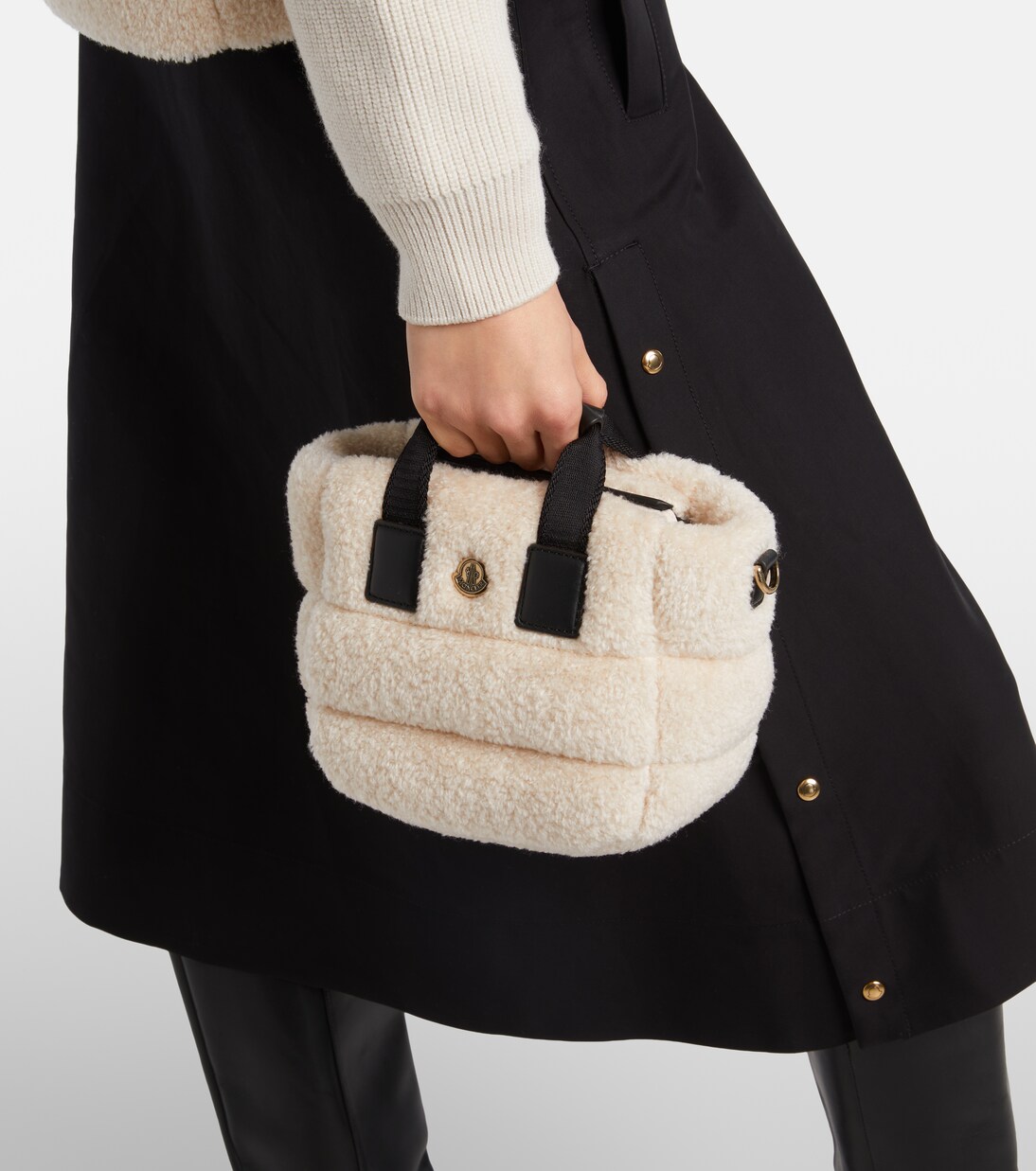 Tote Bag Caradoc Mini aus Teddyfleece | Moncler