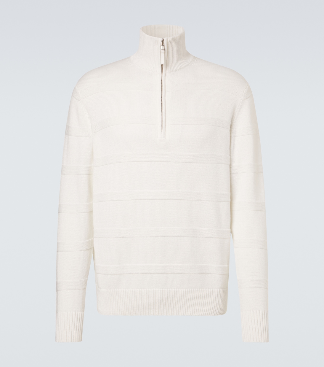 Cotton and cashmere turtleneck sweater | Allude