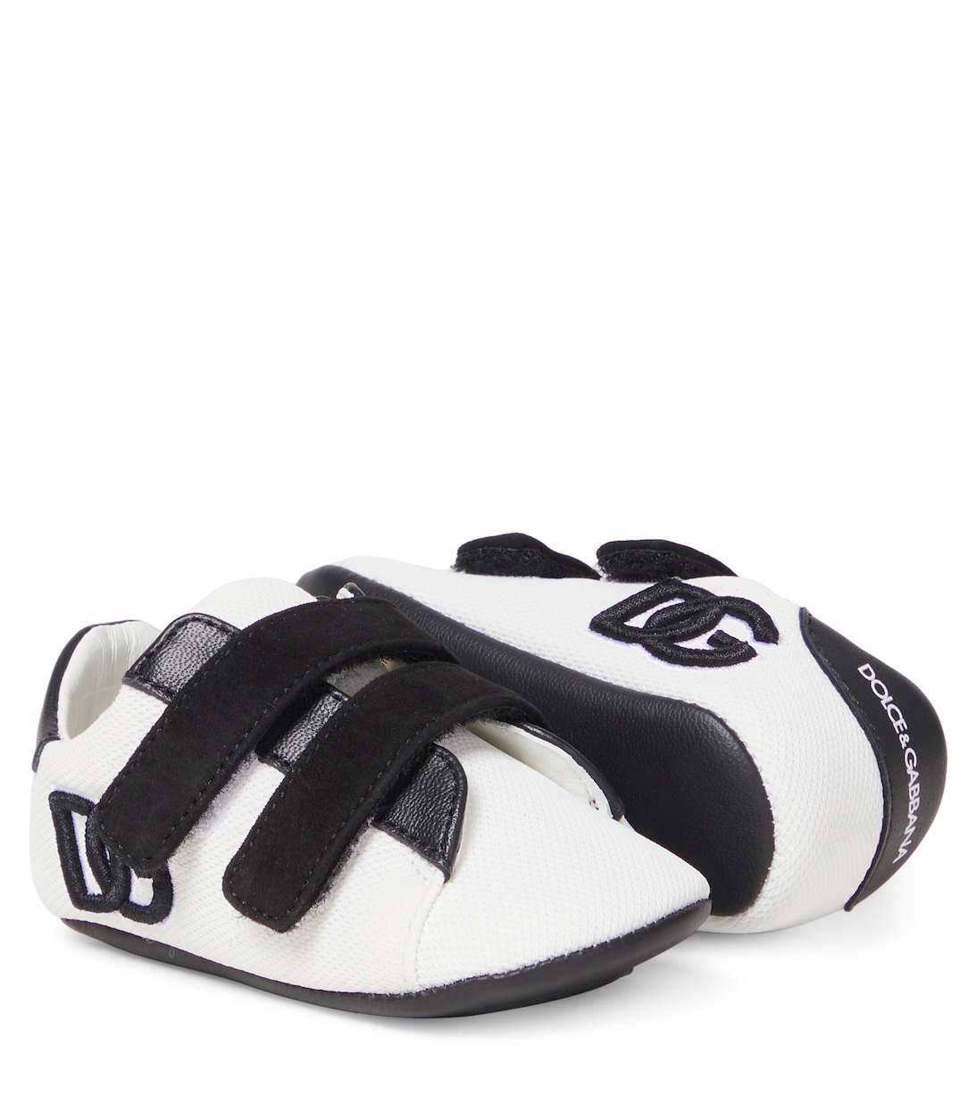 婴幼儿 — DG皮革边饰运动鞋 | Dolce&Gabbana Kids