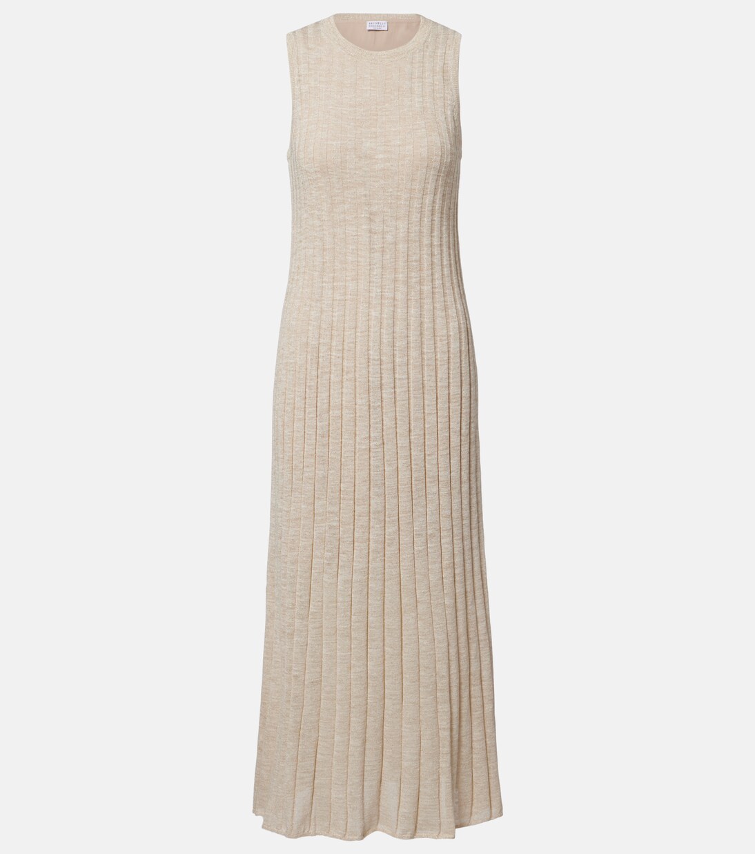 Ribbed-knit maxi dress | Brunello Cucinelli