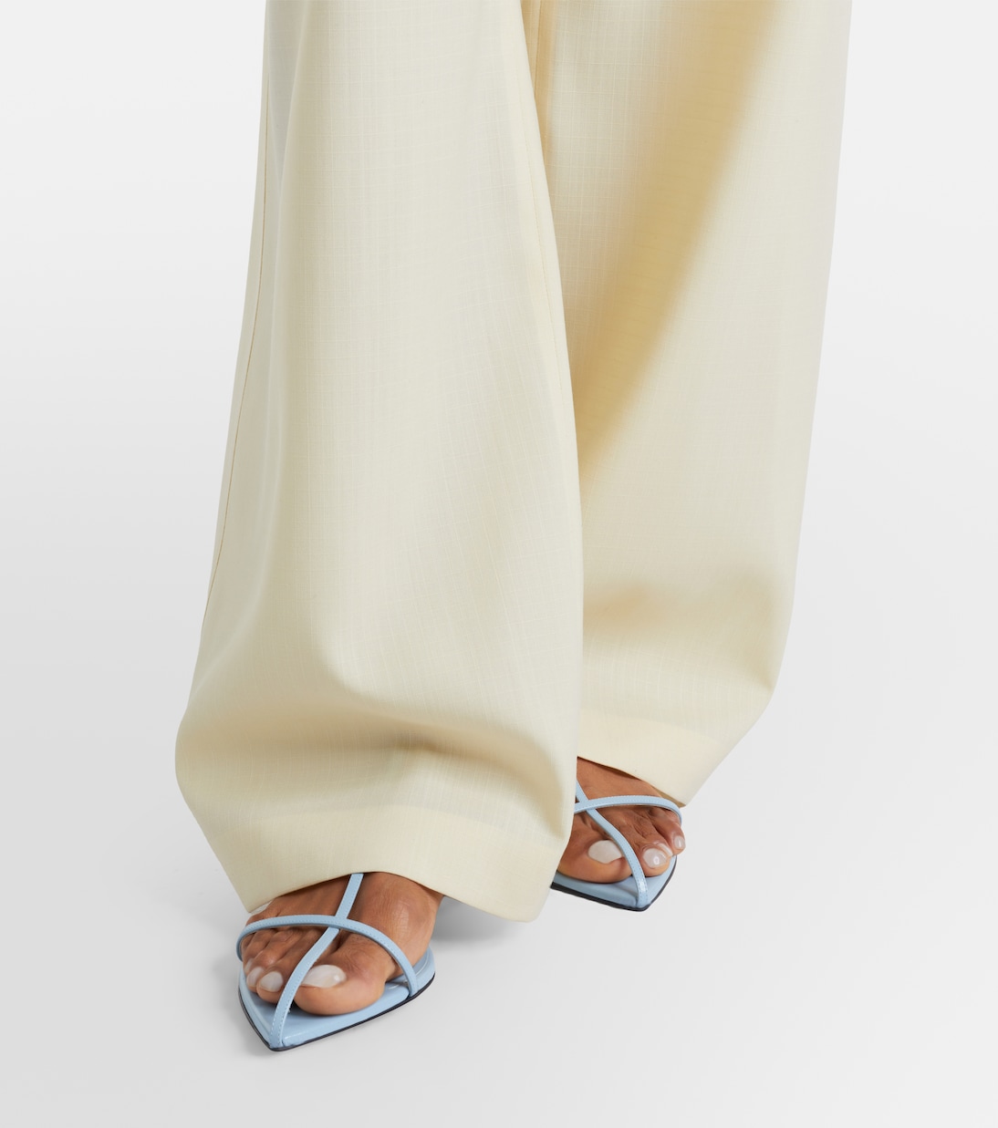 Cage leather sandals | Jil Sander