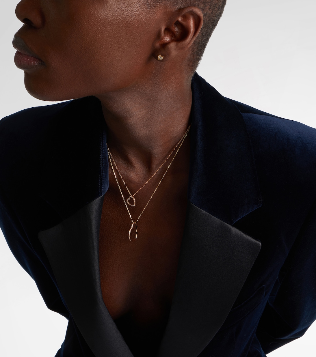 Antifer 18kt rose gold (750/1000) ring with diamonds | Repossi