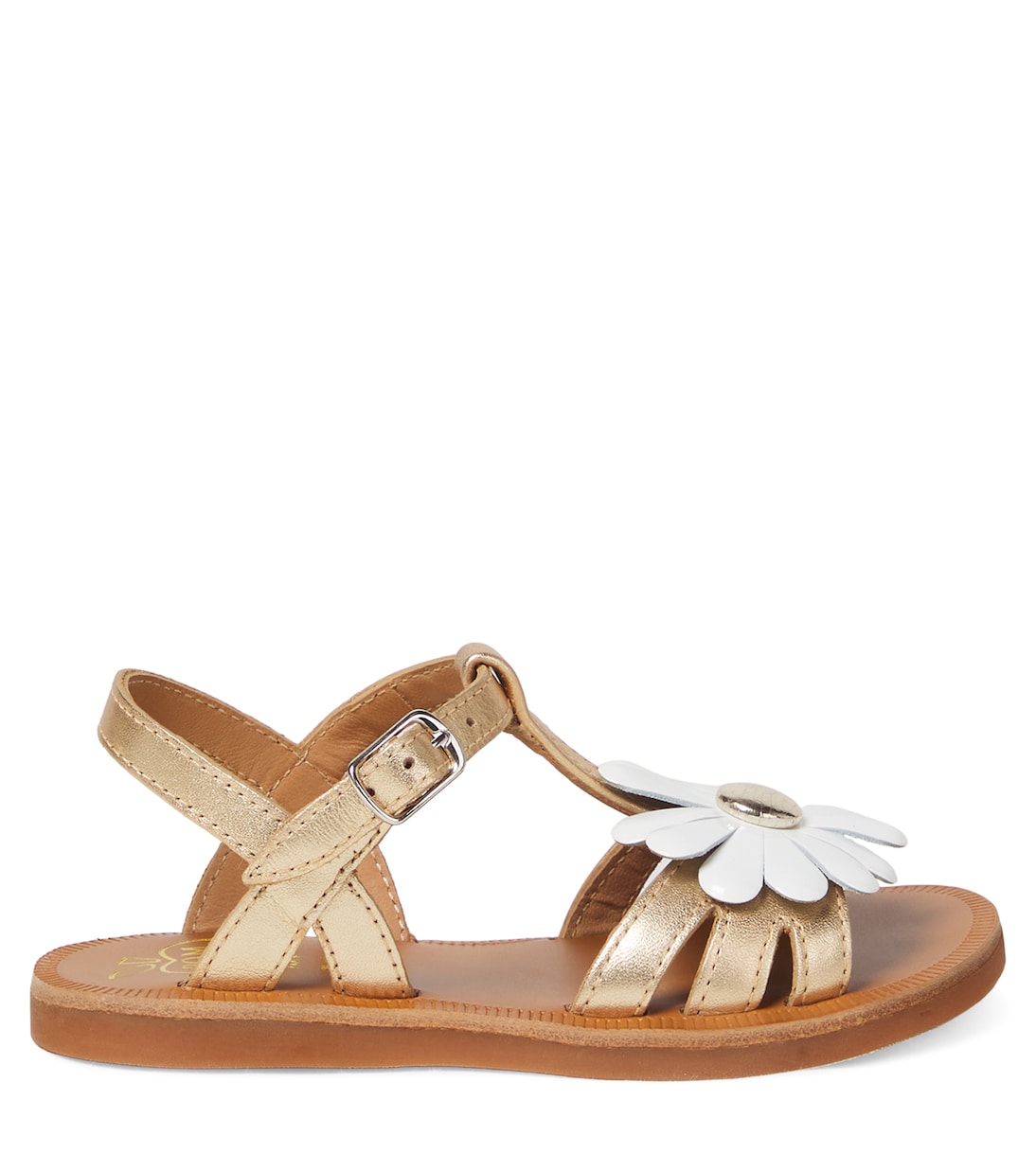 Sandali Plagette Big Flo in pelle | Pom d'Api