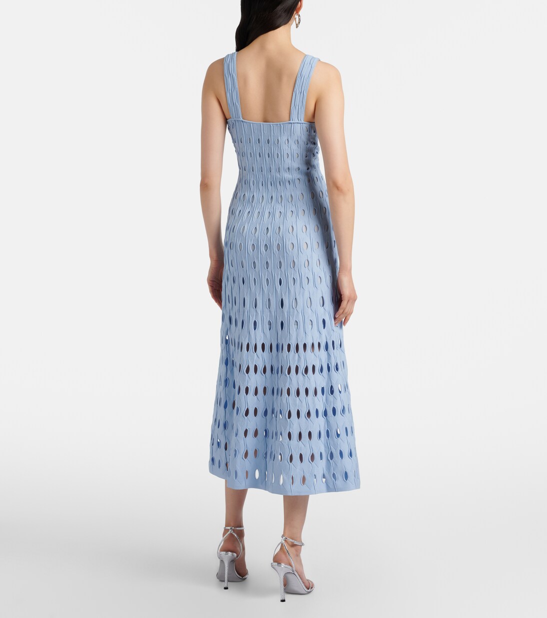 Vestido midi calado Christina  | Simkhai