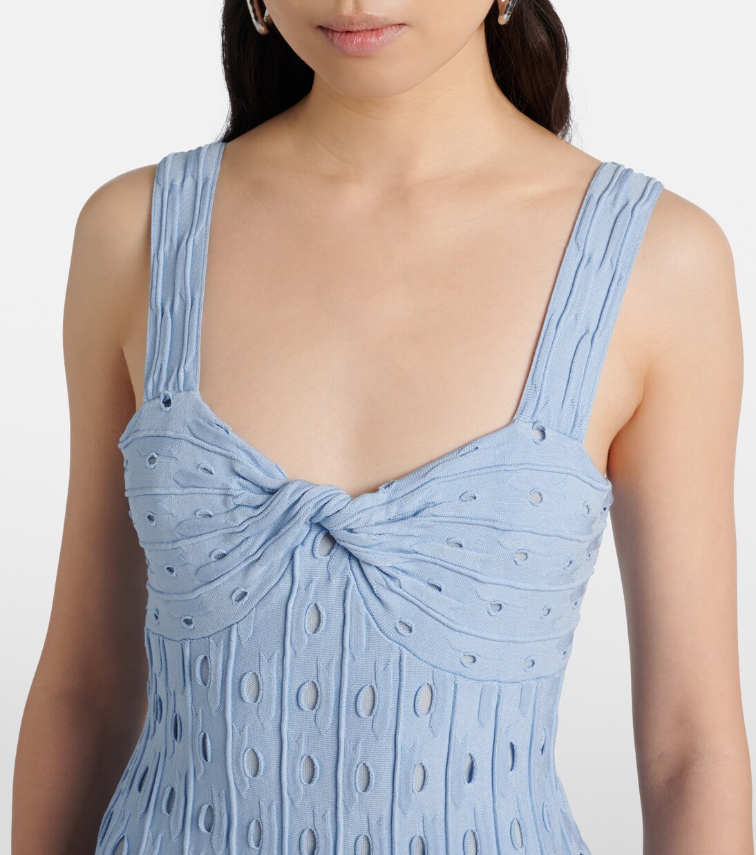 Vestido midi calado Christina  | Simkhai