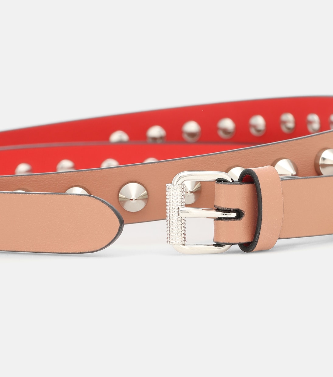 Loubispikes leather belt | Christian Louboutin