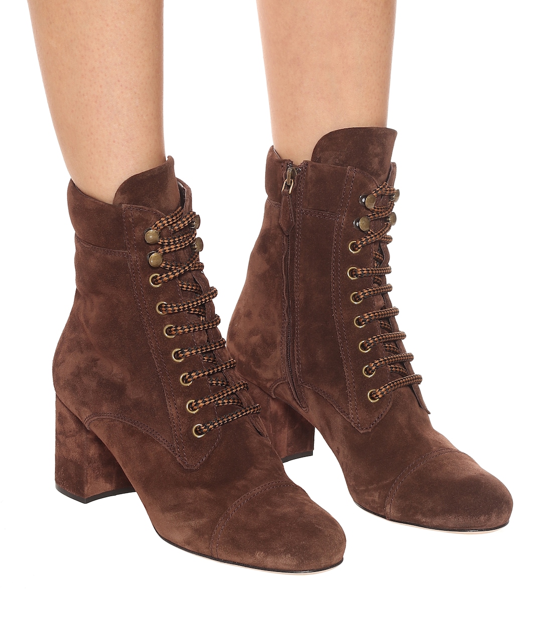 Bottines en daim | Miu Miu