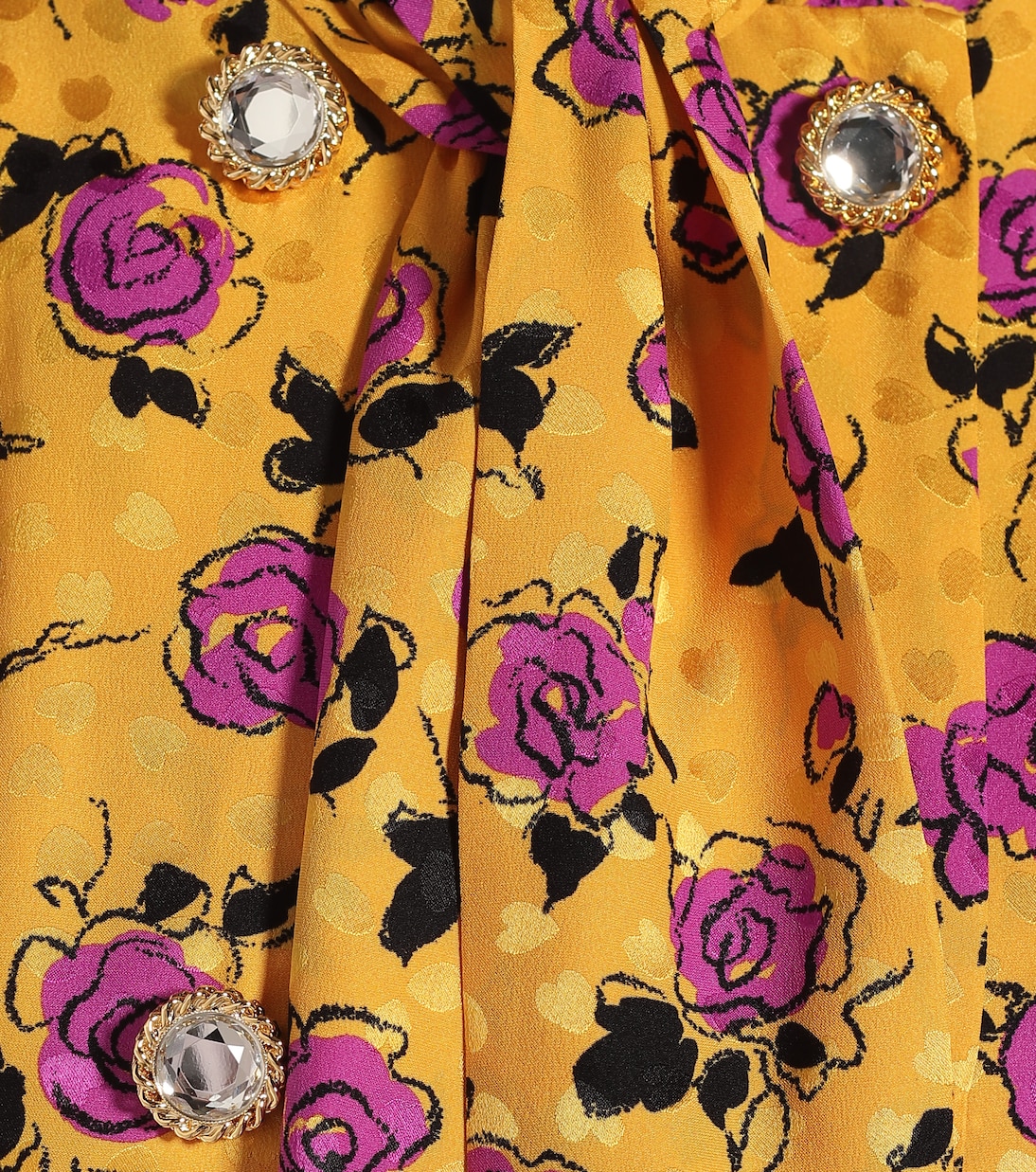 Abito midi in seta jacquard | Alessandra Rich
