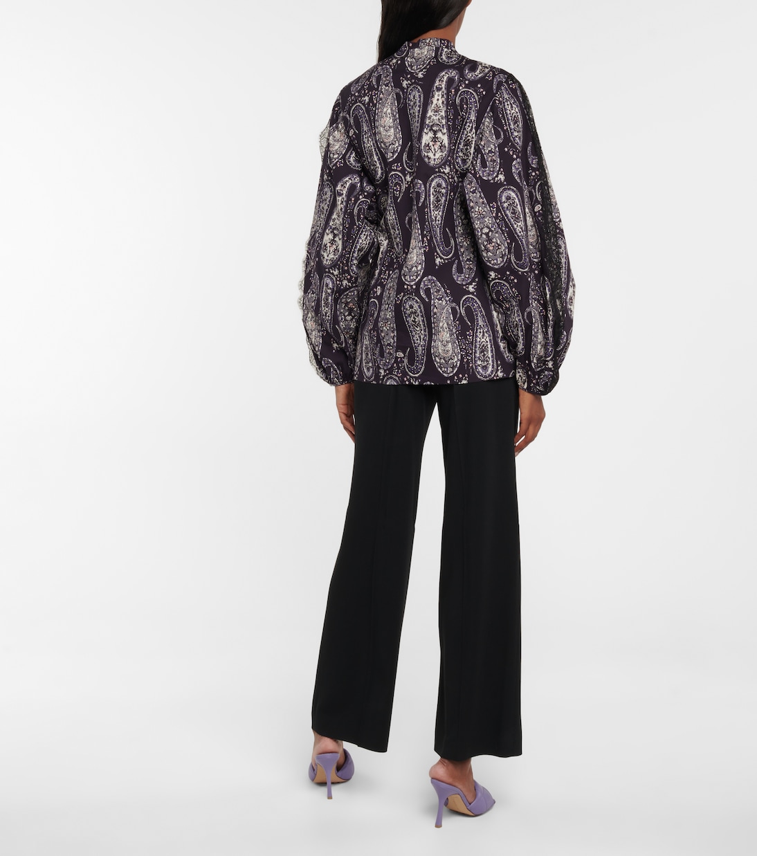 Bluse aus Baumwolle und Spitze | Giambattista Valli