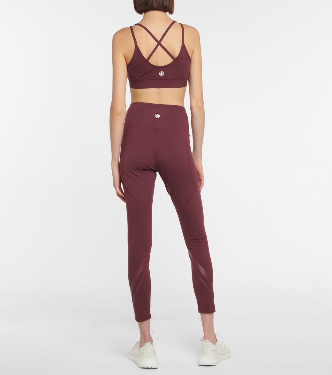 Cross-back sports bra | Tory Sport
