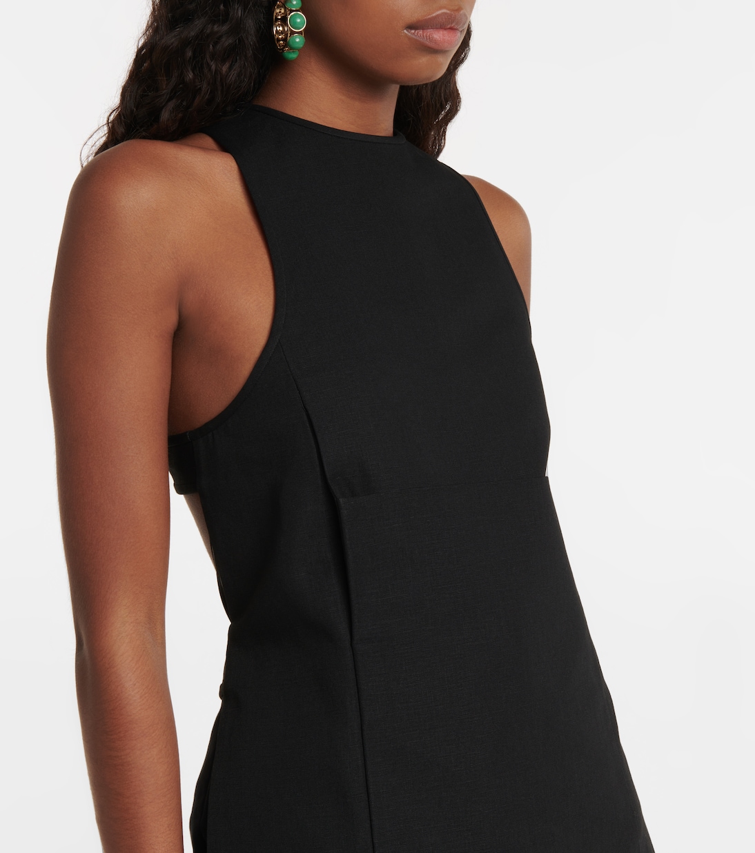 Top aus Baumwolle und Leinen | Jil Sander