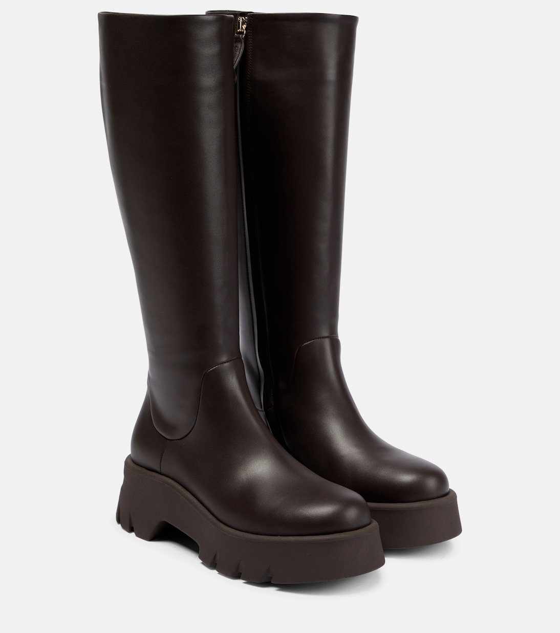 Botas de plataforma Montey de piel | Gianvito Rossi