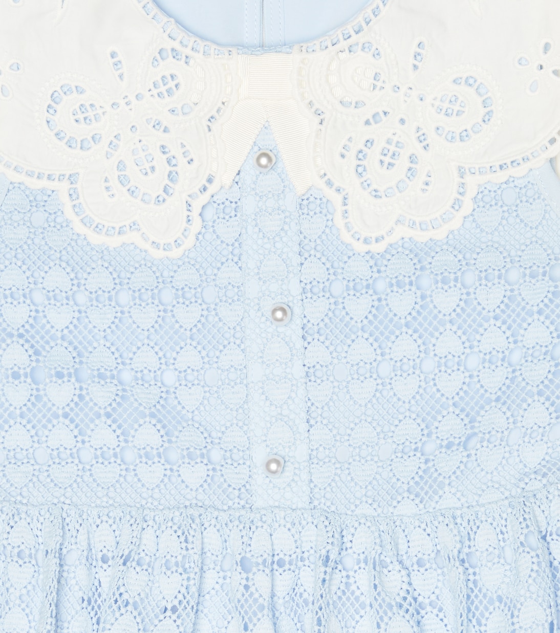 Guipure lace dress | Self-Portrait Kids