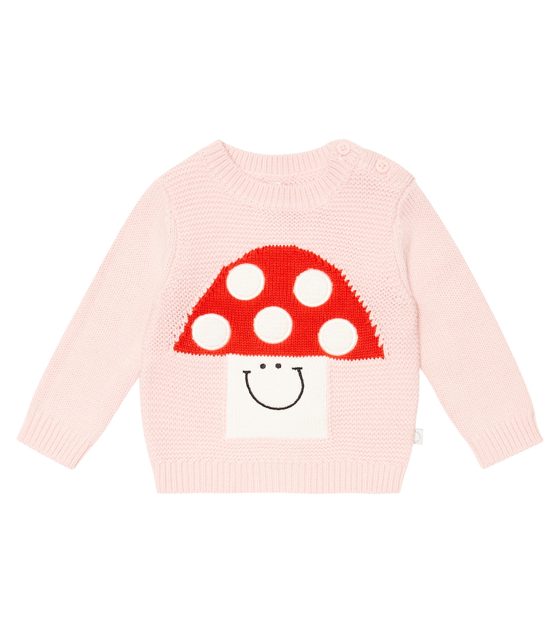 Bébé – Pull intarsia en coton et laine | Stella McCartney Kids