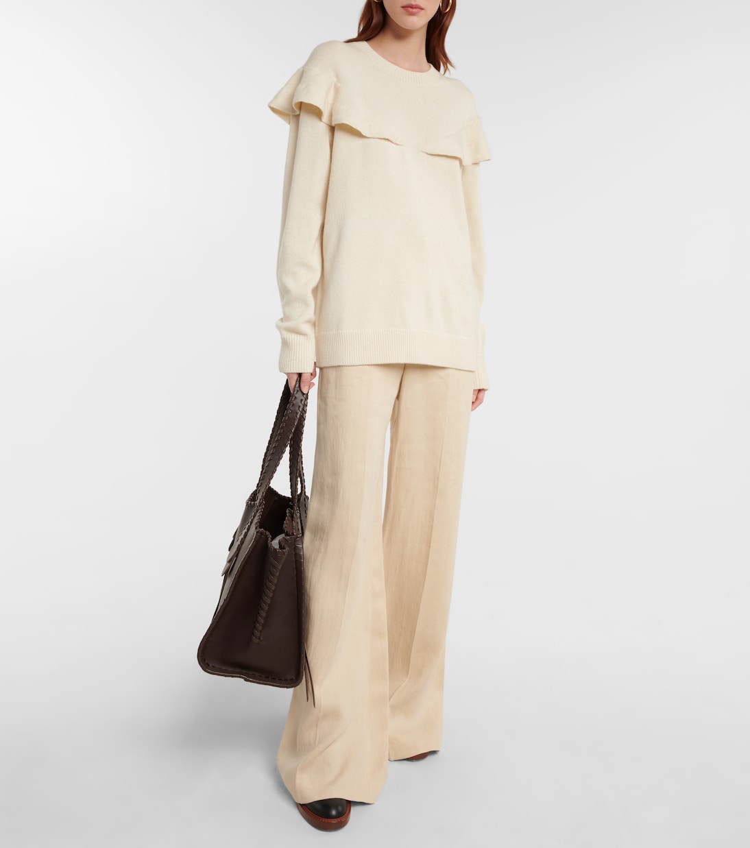 Jersey de cachemir acanalado | Chloé