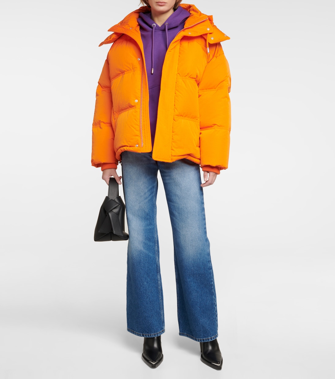 Piumino con logo | Ami Paris