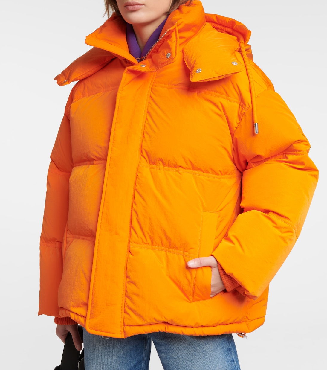 Piumino con logo | Ami Paris