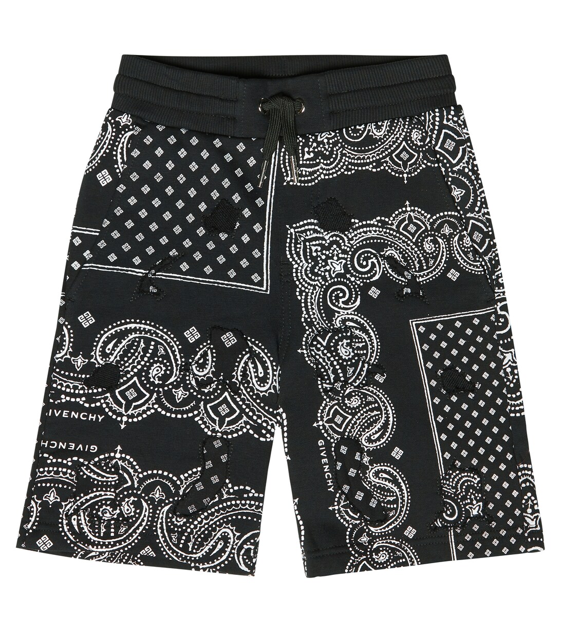 Shorts en mezcla de algodón estampados | Givenchy Kids