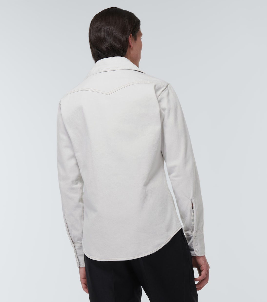 Hemdjacke aus Denim | Maison Margiela