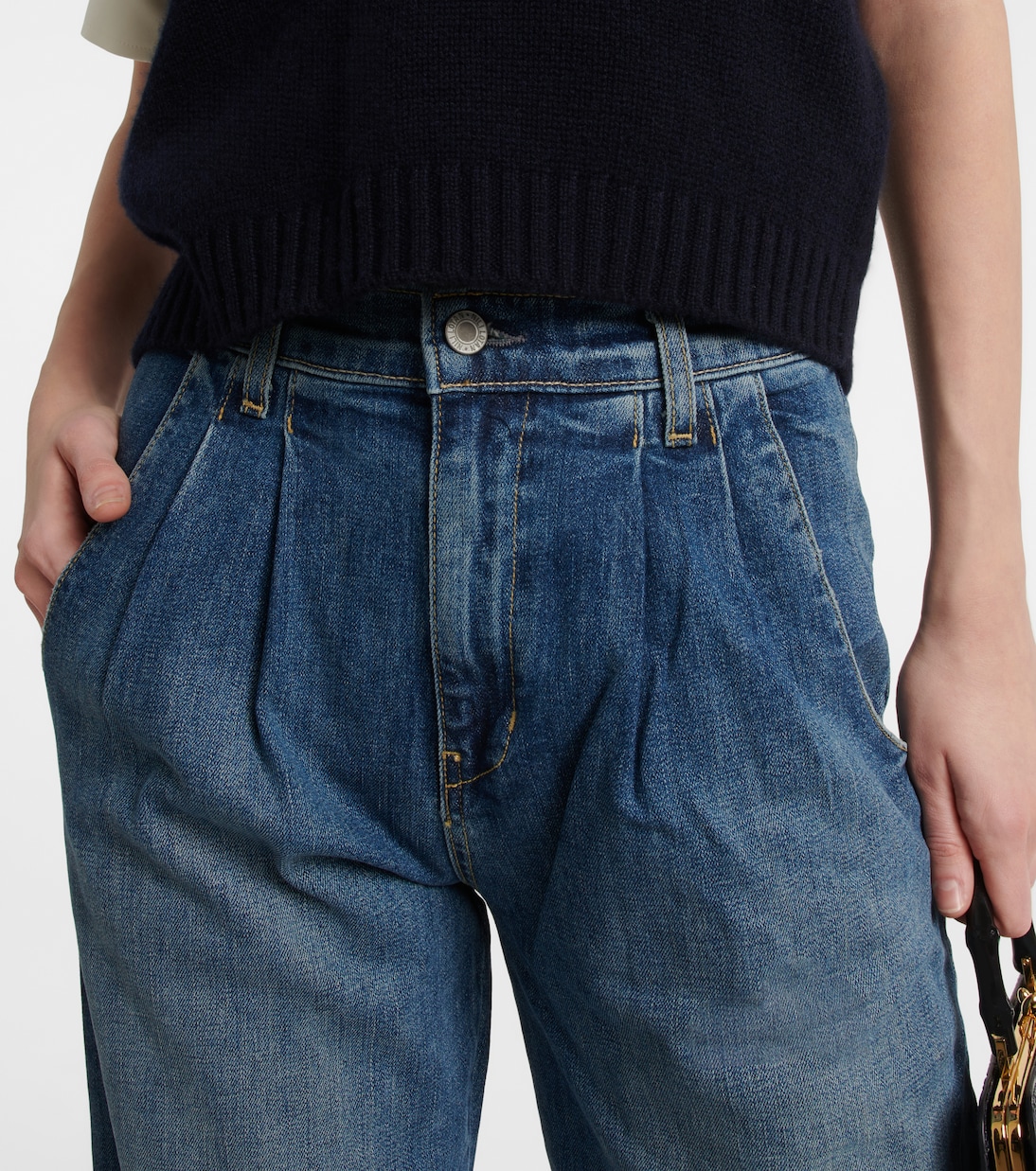 Flora Trouser wide-leg jeans | Nili Lotan