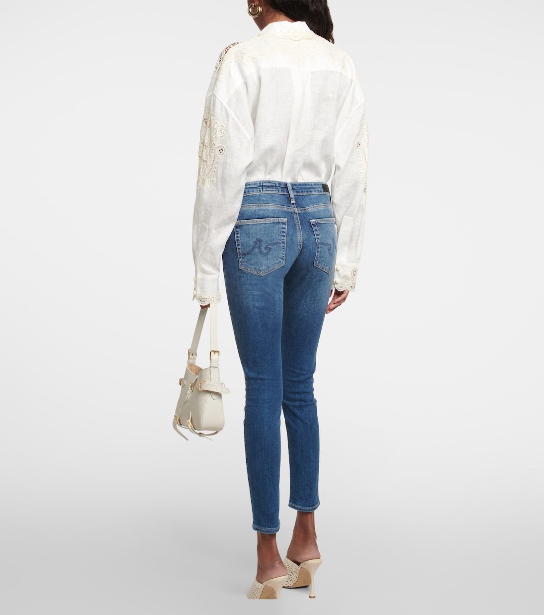 Bleached skinny jeans | AG Jeans