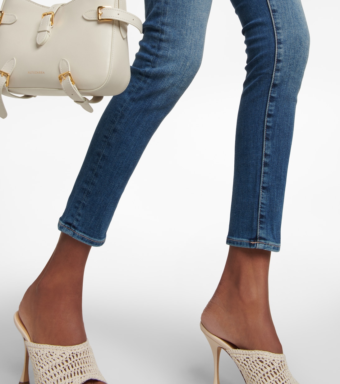 Bleached skinny jeans | AG Jeans