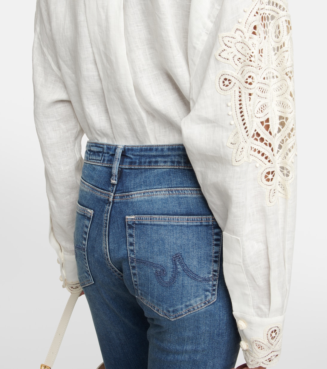 Bleached skinny jeans | AG Jeans