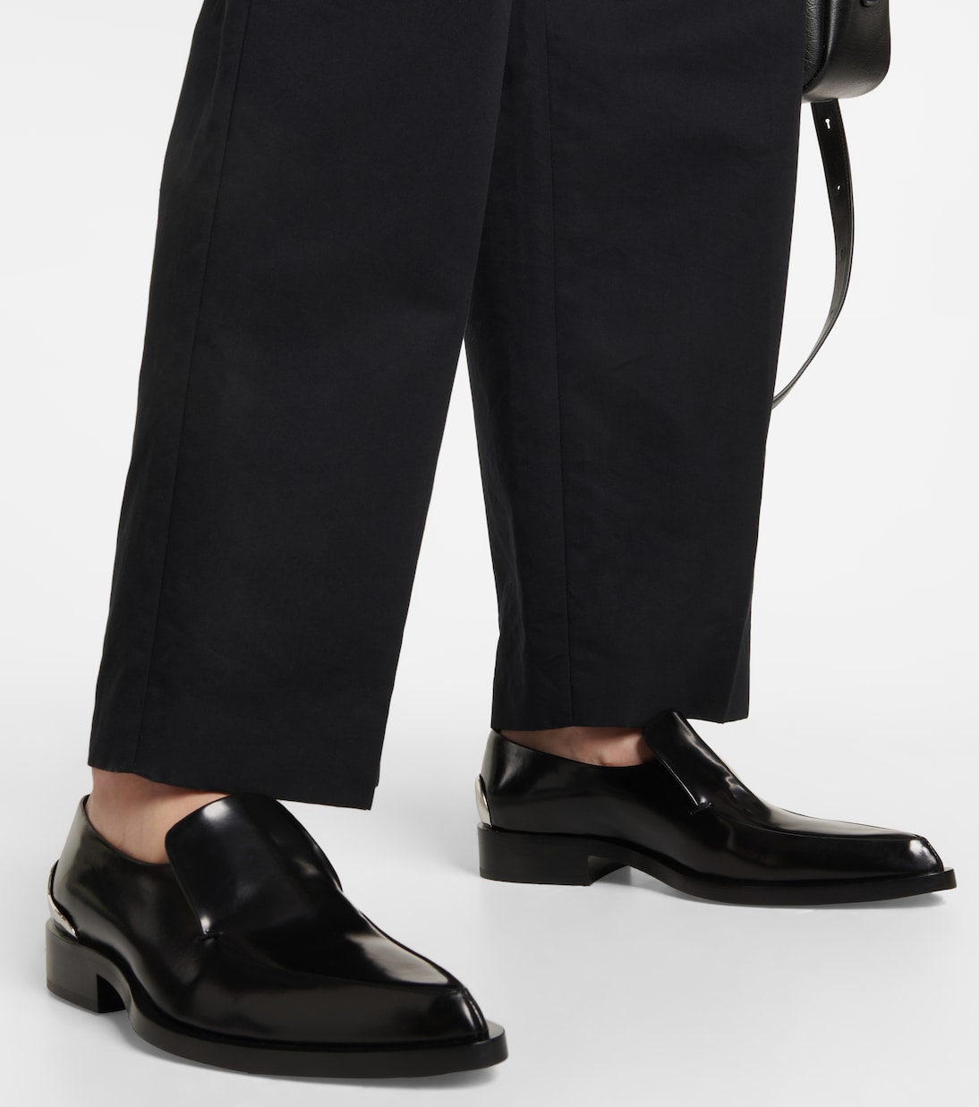 Mocassins en cuir à ornements | Jil Sander