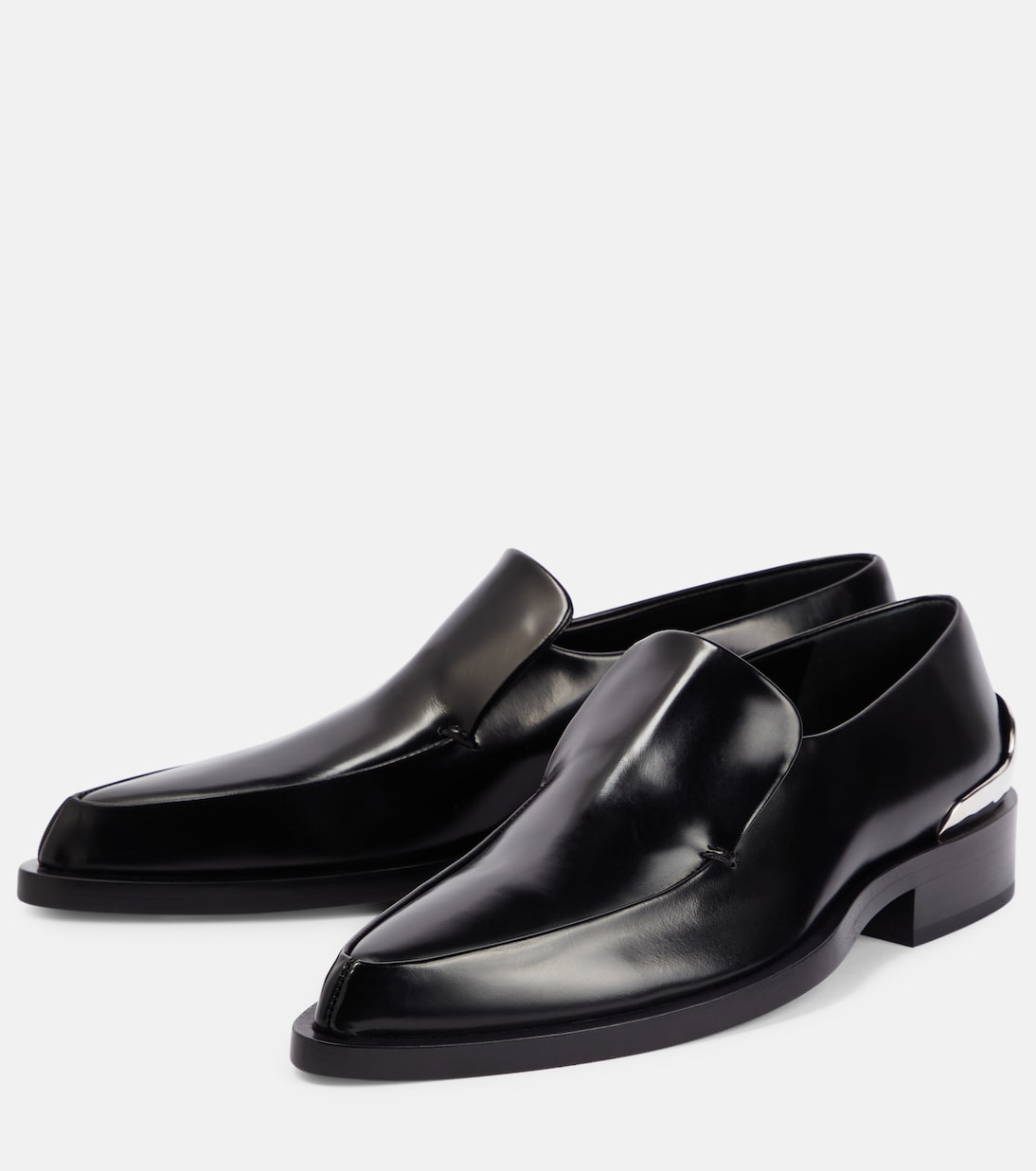 Mocassins en cuir à ornements | Jil Sander