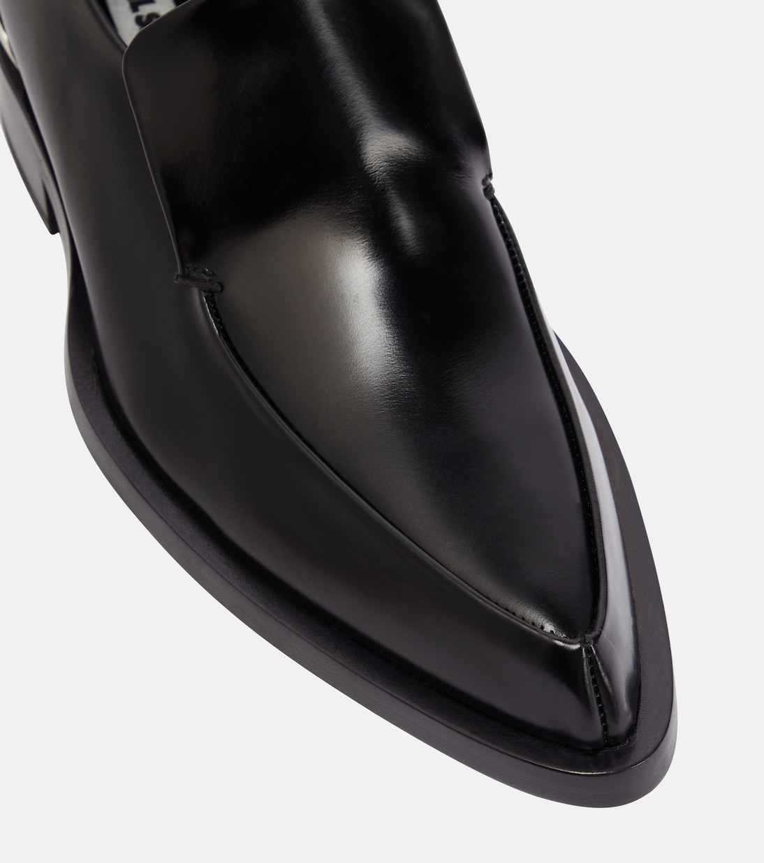 Mocassins en cuir à ornements | Jil Sander