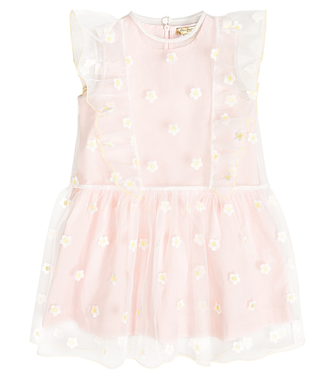 Abito in tulle con ricamo | Stella McCartney Kids