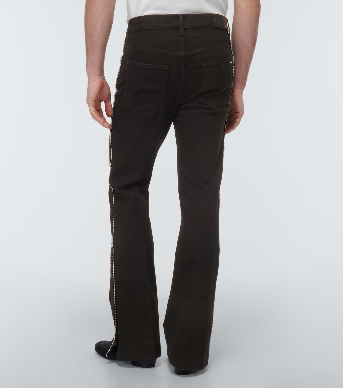 Jeans bootcut adornados | Amiri