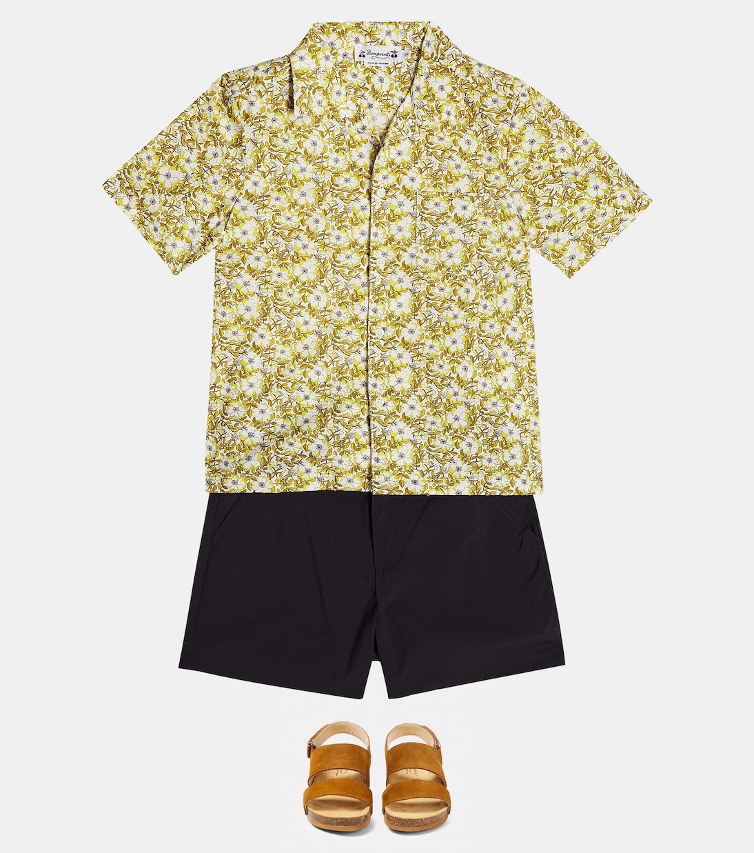 Camicia Steve in cotone con stampa | Bonpoint