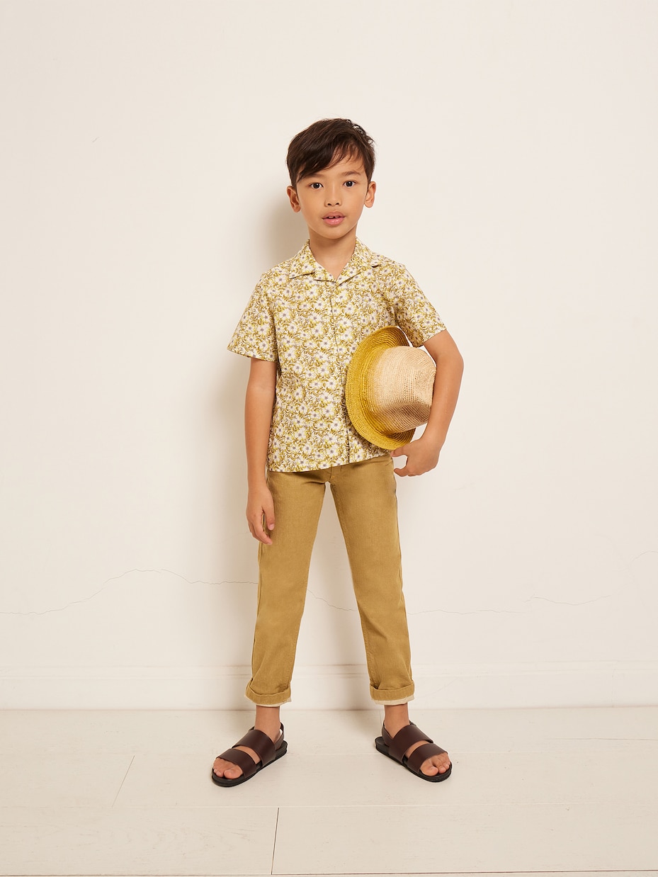 Camicia Steve in cotone con stampa | Bonpoint