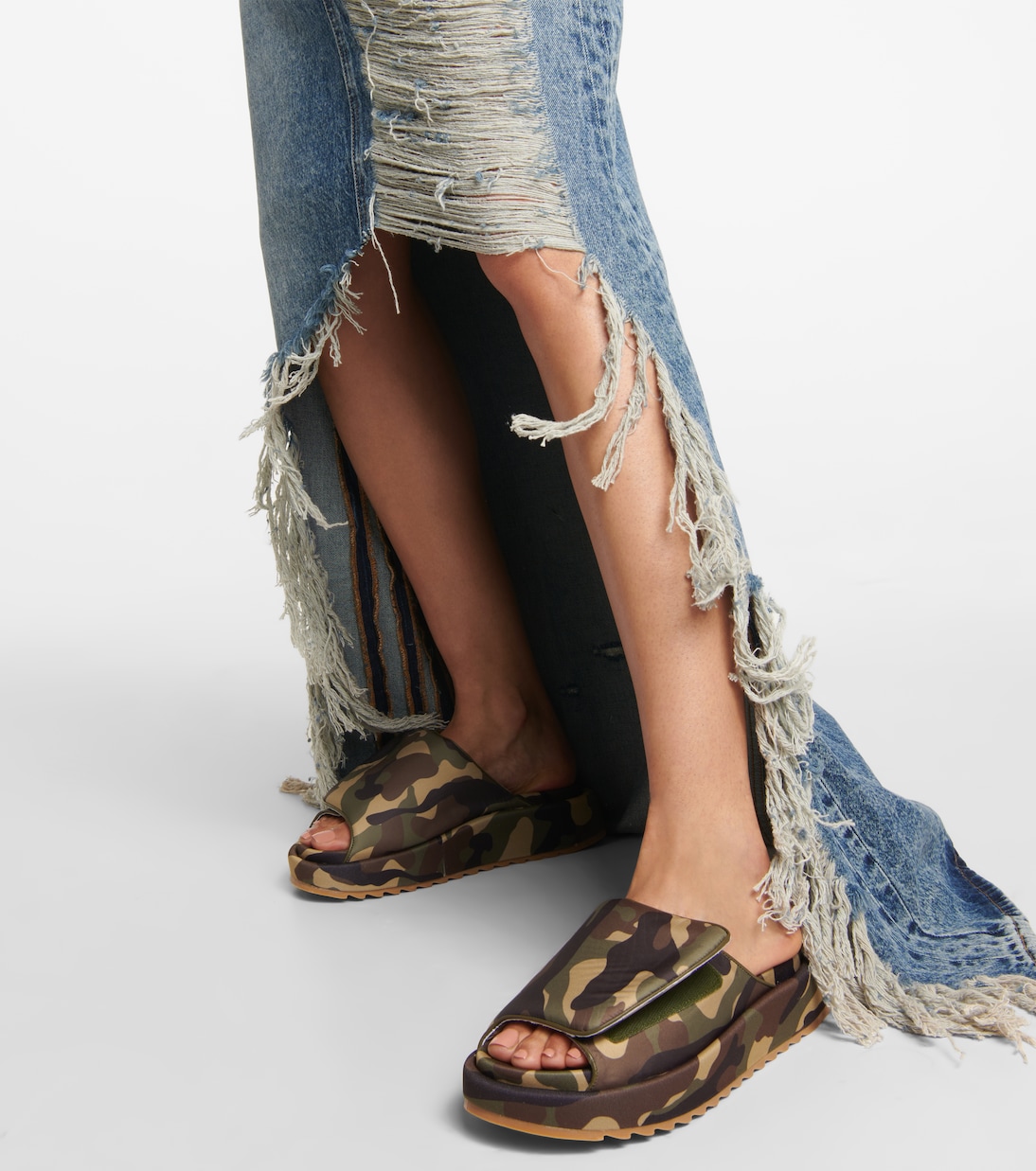 Gia 1 Uni camouflage slides | Gia Borghini