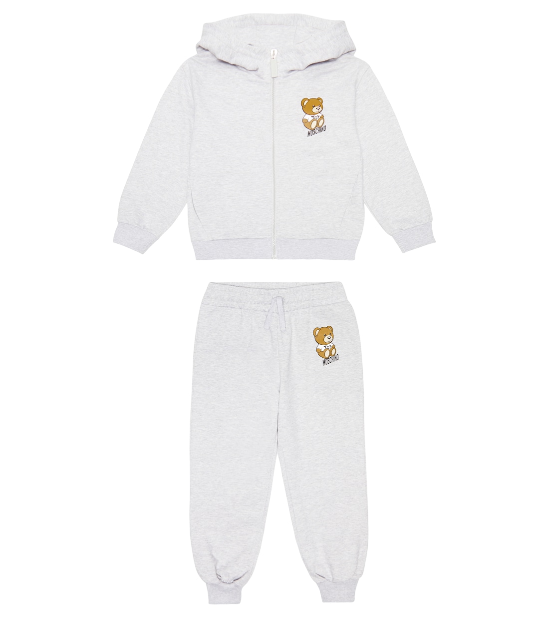 Set of cotton hoodie and sweatpants | Moschino Kids