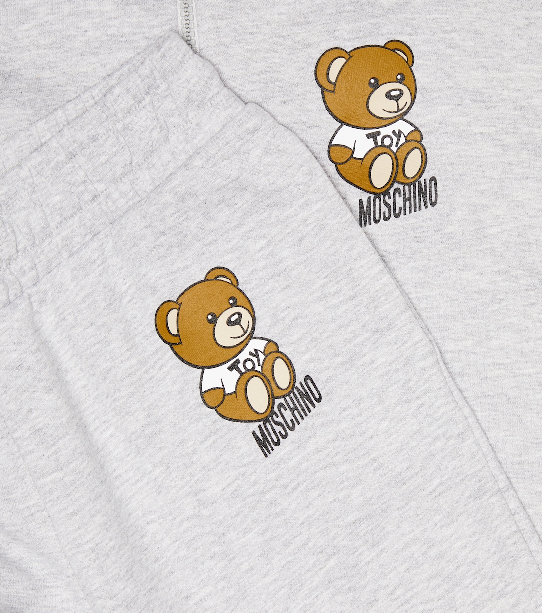 Set of cotton hoodie and sweatpants | Moschino Kids