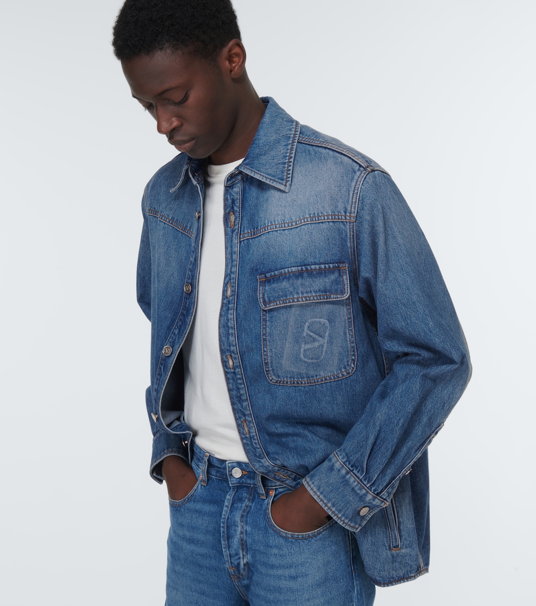 Camicia di jeans VLogo Signature | Valentino