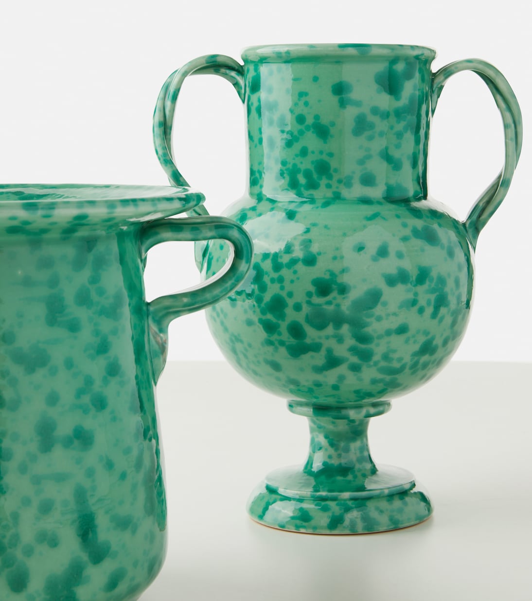 Vase Amphora Glazed | Cabana